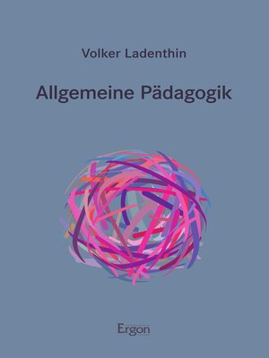 cover image of Allgemeine Pädagogik